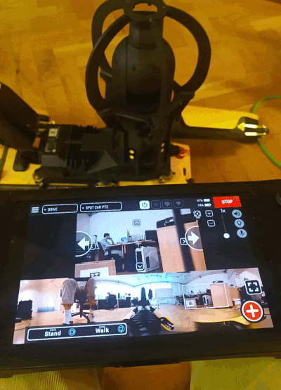 PTZ camera demo on Spot
